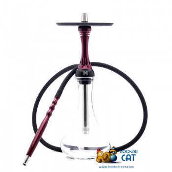Кальян Alpha Hookah Model X Red Candy (Альфа Хука Модель Х Красный Лаковый) - фото 1
